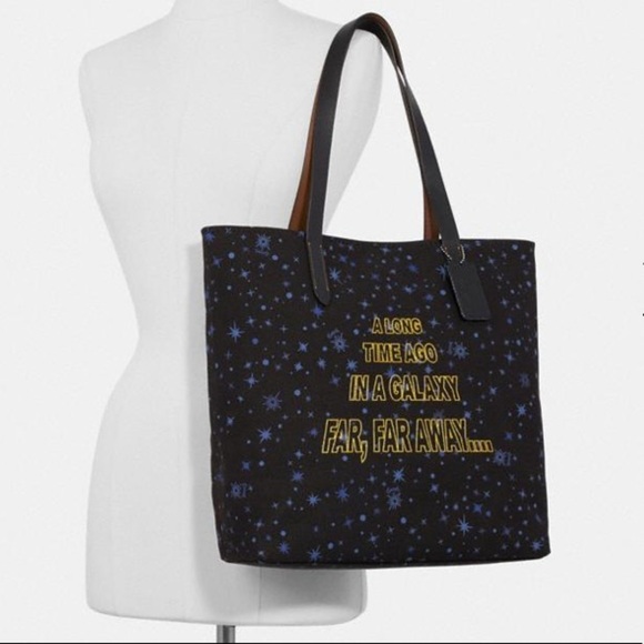 Coach Star Wars X Coach Tote With Starry … - Picture 1 of 8